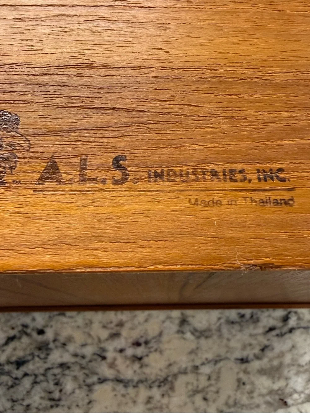 VTG Oak Wood Tambour Roll Top Desk Organizer Mail Sorter ALS Industries MCM